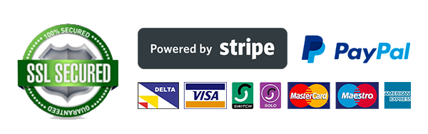 Shop with confidence! Our payments are 100% secure, powered by SSL encryption, Stripe, and PayPal. We accept all major cards, including Visa, MasterCard, American Express, and more. Order your custom Velux, Fakro, and Keylite blinds securely today!