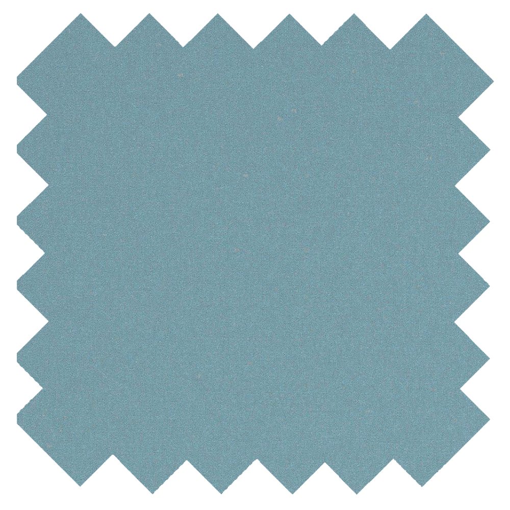 a blue fabric swatch