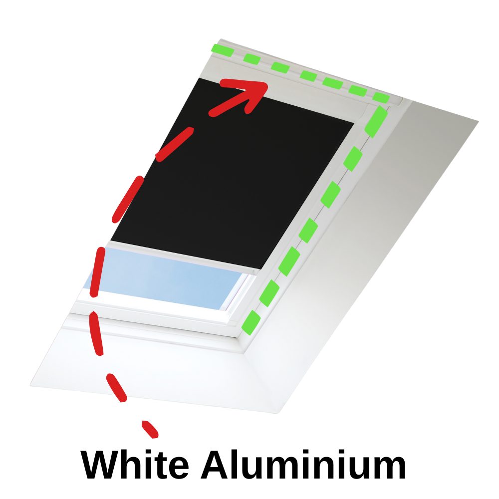 Showing New White Frame Options For Vekux Blinds