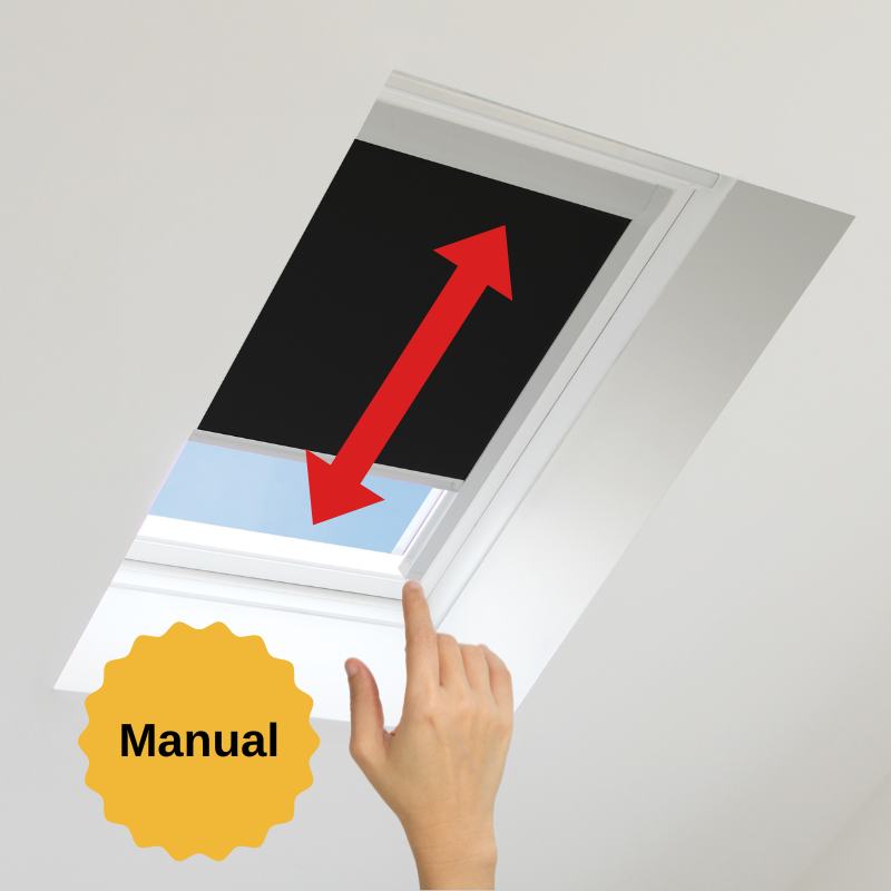 Manual Velux Blinds Keylite Blinds and Fakro Blinds On Bizzy Blinds Webiste